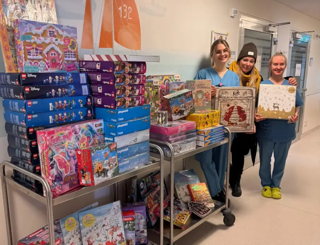 Adventsfreude für kleine Patienten