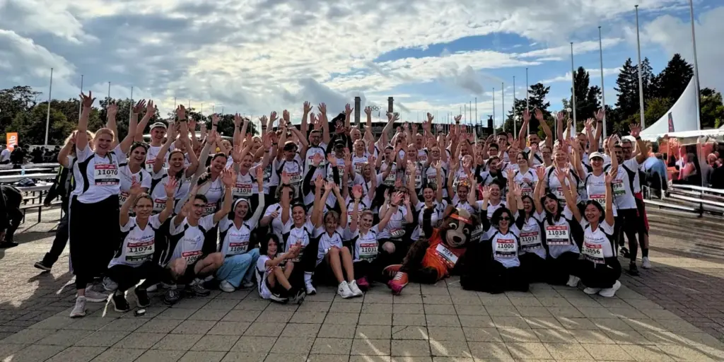 Gemeinsam bis ins Olympiastadion: ETL beim B2Run